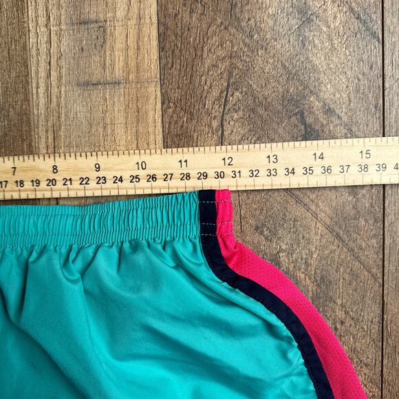 Nike Shorts Women's Size Small Blue Pink Athletic Training Running Fitness 3355 - Picture 10 of 11